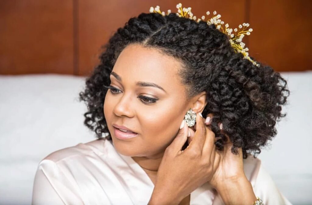 Afro Wedding Hairstyles